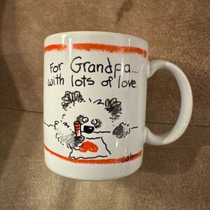 Hallmark Shoe Box Greetings Coffee Mug For Grandpa With Lots Of Love Papa Dad
